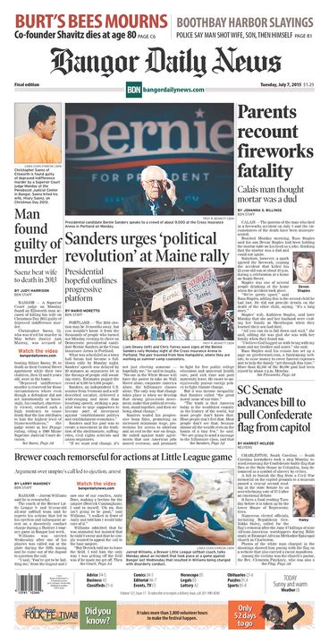 bangor daily news|News .